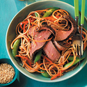 Grilled Steak and Asian Noodle Salad